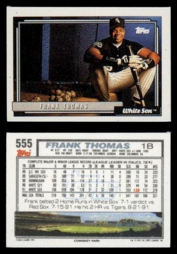 Frank thomas white - frank, #555