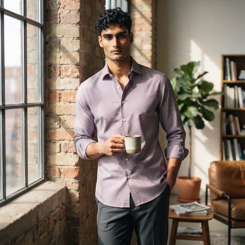 Thomas pink slim fit - thomas,